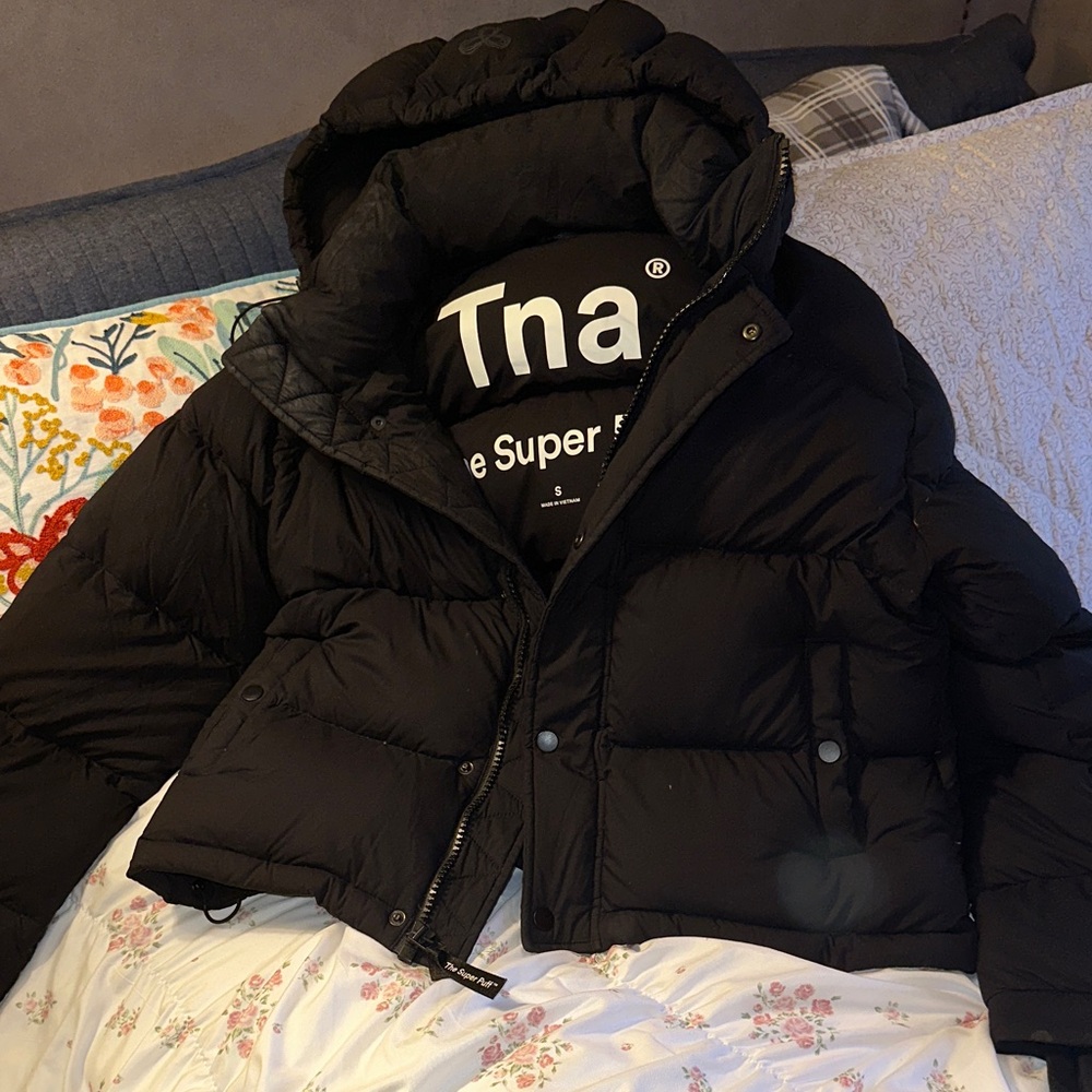 TNA Midnight Black Down Jacket